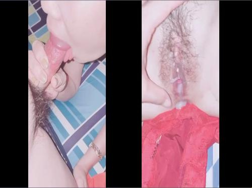 Cum di dalam diri mahasiswa baru yang menyukai sore sepanjang malam